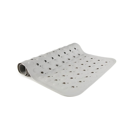 Kenney Mfg TPE Bath Shower, and Tub Mat, Gray KN67262